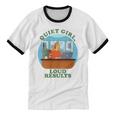Quiet Girl Loud Results Introvert Office Staff Secretary Unisex Cotton Ringer T-Shirt Quiet Girl Loud Results Introvert Office Staff Secretary Unisex Cotton Ringer T-Shirt