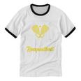 Racquetball Player Introvert Racquetball Unisex Cotton Ringer T-Shirt