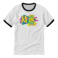 Rad Retro Seoul 90s Style Vintage South Korea 90s Nostalgia Unisex Cotton Ringer T-Shirt Rad Retro Seoul 90s Style Vintage South Korea 90s Nostalgia Unisex Cotton Ringer T-Shirt