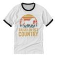 Raised On 90’s Country Horse Retro Nostalgia Western Music Unisex Cotton Ringer T-Shirt Raised On 90’s Country Horse Retro Nostalgia Western Music Unisex Cotton Ringer T-Shirt