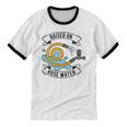 Raised On Hose Water Nostalgia Saying Unisex Cotton Ringer T-Shirt