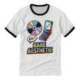 Rare Aesthetic Retro Nostalgia Y2K Vibes Unisex Cotton Ringer T-Shirt