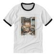 Read Books Stay Weird Book Lover Introvert Book Unisex Cotton Ringer T-Shirt