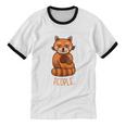 Red Panda Introvert For Red Pandas Fan Unisex Cotton Ringer T-Shirt Red Panda Introvert For Red Pandas Fan Unisex Cotton Ringer T-Shirt