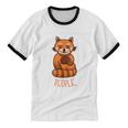 Red Panda Introvert For Red Pandas Fan Unisex Cotton Ringer T-Shirt Red Panda Introvert For Red Pandas Fan Unisex Cotton Ringer T-Shirt