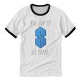 You Had To Be There S Nostalgia Premium Tri-Blend Unisex Cotton Ringer T-Shirt