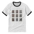 Respect The Locals Cryptid Mothman Hiking Bigfoot Introverts Unisex Cotton Ringer T-Shirt Respect The Locals Cryptid Mothman Hiking Bigfoot Introverts Unisex Cotton Ringer T-Shirt
