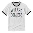Retro Antisocial WIZARD COLLEGE Introvert Don't Call Me Unisex Cotton Ringer T-Shirt Retro Antisocial WIZARD COLLEGE Introvert Don't Call Me Unisex Cotton Ringer T-Shirt