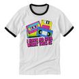 Retro Cassette Vintage 80s Nostalgia Unisex Cotton Ringer T-Shirt
