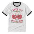 Retro Cherry Love 90s Nostalgia Unisex Cotton Ringer T-Shirt Retro Cherry Love 90s Nostalgia Unisex Cotton Ringer T-Shirt