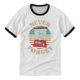 Retro Gaming Never Forget Nostalgia Vintage Unisex Cotton Ringer T-Shirt Retro Gaming Never Forget Nostalgia Vintage Unisex Cotton Ringer T-Shirt