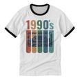 Retro Nineties Style Audio Tape Nostalgia Year 1990 Premium Tri-Blend Unisex Cotton Ringer T-Shirt Retro Nineties Style Audio Tape Nostalgia Year 1990 Premium Tri-Blend Unisex Cotton Ringer T-Shirt