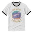 Retro Pager Never Forget Nostalgia Vintage Unisex Cotton Ringer T-Shirt Retro Pager Never Forget Nostalgia Vintage Unisex Cotton Ringer T-Shirt