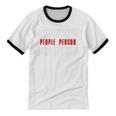 Retro Sarcastic Introvert I Used To Be A People Person Unisex Cotton Ringer T-Shirt Retro Sarcastic Introvert I Used To Be A People Person Unisex Cotton Ringer T-Shirt