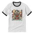 Retro Tech Stack 80s 90s Nostalgia Analog Devices Unisex Cotton Ringer T-Shirt Retro Tech Stack 80s 90s Nostalgia Analog Devices Unisex Cotton Ringer T-Shirt