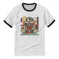 Retro Tech Stack 80s 90s Nostalgia Analog Devices Unisex Cotton Ringer T-Shirt Retro Tech Stack 80s 90s Nostalgia Analog Devices Unisex Cotton Ringer T-Shirt