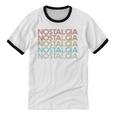 Retro Vintage Nostalgia Unisex Cotton Ringer T-Shirt Retro Vintage Nostalgia Unisex Cotton Ringer T-Shirt