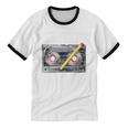 Rewind Cassette Tape Nostalgia 80s 90s Retro Music Lover Unisex Cotton Ringer T-Shirt Rewind Cassette Tape Nostalgia 80s 90s Retro Music Lover Unisex Cotton Ringer T-Shirt