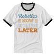 Robotics Now Minimal Socializing Introvert Vintage Unisex Cotton Ringer T-Shirt Robotics Now Minimal Socializing Introvert Vintage Unisex Cotton Ringer T-Shirt