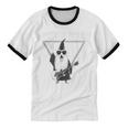 Rock & Roll Wizard Music Nostalgia Unisex Cotton Ringer T-Shirt Rock & Roll Wizard Music Nostalgia Unisex Cotton Ringer T-Shirt