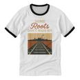 Rust Belt Midwest Nostalgia Steel Town Working Class Pride Unisex Cotton Ringer T-Shirt