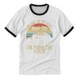 Sarcasm Retro Please Be Patient With Me I'm From The 1900s Premium Unisex Cotton Ringer T-Shirt