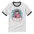 Sarcastic Loner Introvert Clothing Not Friendly Do Not Touch Small Unisex Cotton Ringer T-Shirt Sarcastic Loner Introvert Clothing Not Friendly Do Not Touch Small Unisex Cotton Ringer T-Shirt