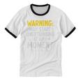 Sarcastic Saying For Overthinkers Introverts Unisex Cotton Ringer T-Shirt