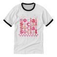 Selectively Social Sarcastic Introvert Humor Unisex Cotton Ringer T-Shirt Selectively Social Sarcastic Introvert Humor Unisex Cotton Ringer T-Shirt