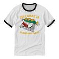 Self Care Is Canceling Plans Introvert Unisex Cotton Ringer T-Shirt