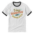 Very Sensitive And Soulful Introvert Unisex Cotton Ringer T-Shirt Very Sensitive And Soulful Introvert Unisex Cotton Ringer T-Shirt
