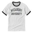Silly Don'T Call Me WIZARDRY UNIVERSITY Introvert Sarcastic Unisex Cotton Ringer T-Shirt