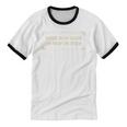 Slow Down I'm From The 1900s Unisex Cotton Ringer T-Shirt