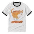 SOCIALLY AWKWARD FUNNY CAT ANTISOCIAL INTROVERT WEIRD Unisex Cotton Ringer T-Shirt SOCIALLY AWKWARD FUNNY CAT ANTISOCIAL INTROVERT WEIRD Unisex Cotton Ringer T-Shirt
