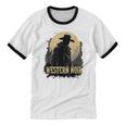 Spaghetti Western Cowboy Culture Classic Western Nostalgia Unisex Cotton Ringer T-Shirt