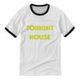 Staying Alone Big Plans Tonight Ideal For Introverts Unisex Cotton Ringer T-Shirt