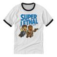 Super Lethal Cute Nostalgia Unisex Cotton Ringer T-Shirt