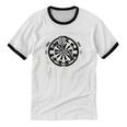 I Survived Lawn Darts Classic Yard Nostalgia Game Fun Unisex Cotton Ringer T-Shirt