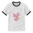 Im Only Talking To My Axolotl Today Salamander Introvert Unisex Cotton Ringer T-Shirt