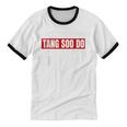 Tang Soo Do Sparring Martial Artist Karate Master Introvert Unisex Cotton Ringer T-Shirt Tang Soo Do Sparring Martial Artist Karate Master Introvert Unisex Cotton Ringer T-Shirt