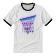 Temporal Trends Vaporwave Style Retro Nostalgia Look Premium Tri-Blend Unisex Cotton Ringer T-Shirt Temporal Trends Vaporwave Style Retro Nostalgia Look Premium Tri-Blend Unisex Cotton Ringer T-Shirt