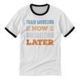 Train Modeling Now Minimal Socializing Introvert Vintage Unisex Cotton Ringer T-Shirt Train Modeling Now Minimal Socializing Introvert Vintage Unisex Cotton Ringer T-Shirt
