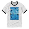 Trippy Weirdcore Frutiger Aero Surreal Eyeballs Y2K Unisex Cotton Ringer T-Shirt