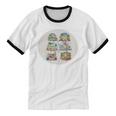 Vibey Nostalgia & Retro Charm Unisex Cotton Ringer T-Shirt