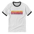 Video Cassette Tape VHS 80s 90s Nostalgia Costume Unisex Cotton Ringer T-Shirt