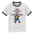 I Like Video Games Dogs And Maybe 3 People Gamer Introvert Raglan Baseball Tee Unisex Cotton Ringer T-Shirt