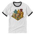 Vintage Board Game Art – Tabletop Nostalgia Unisex Cotton Ringer T-Shirt Vintage Board Game Art – Tabletop Nostalgia Unisex Cotton Ringer T-Shirt