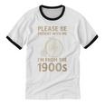 Vintage Please Be Patient With Me I'm From The 1900s Cycle Unisex Cotton Ringer T-Shirt Vintage Please Be Patient With Me I'm From The 1900s Cycle Unisex Cotton Ringer T-Shirt