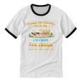 Vintage Please Be Patient With Me I'm From The 1900s Unisex Cotton Ringer T-Shirt