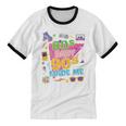 Vintage Retro 80's Baby 90's Made Me 1980s 1990s Nostalgia Premium Tri-Blend Unisex Cotton Ringer T-Shirt